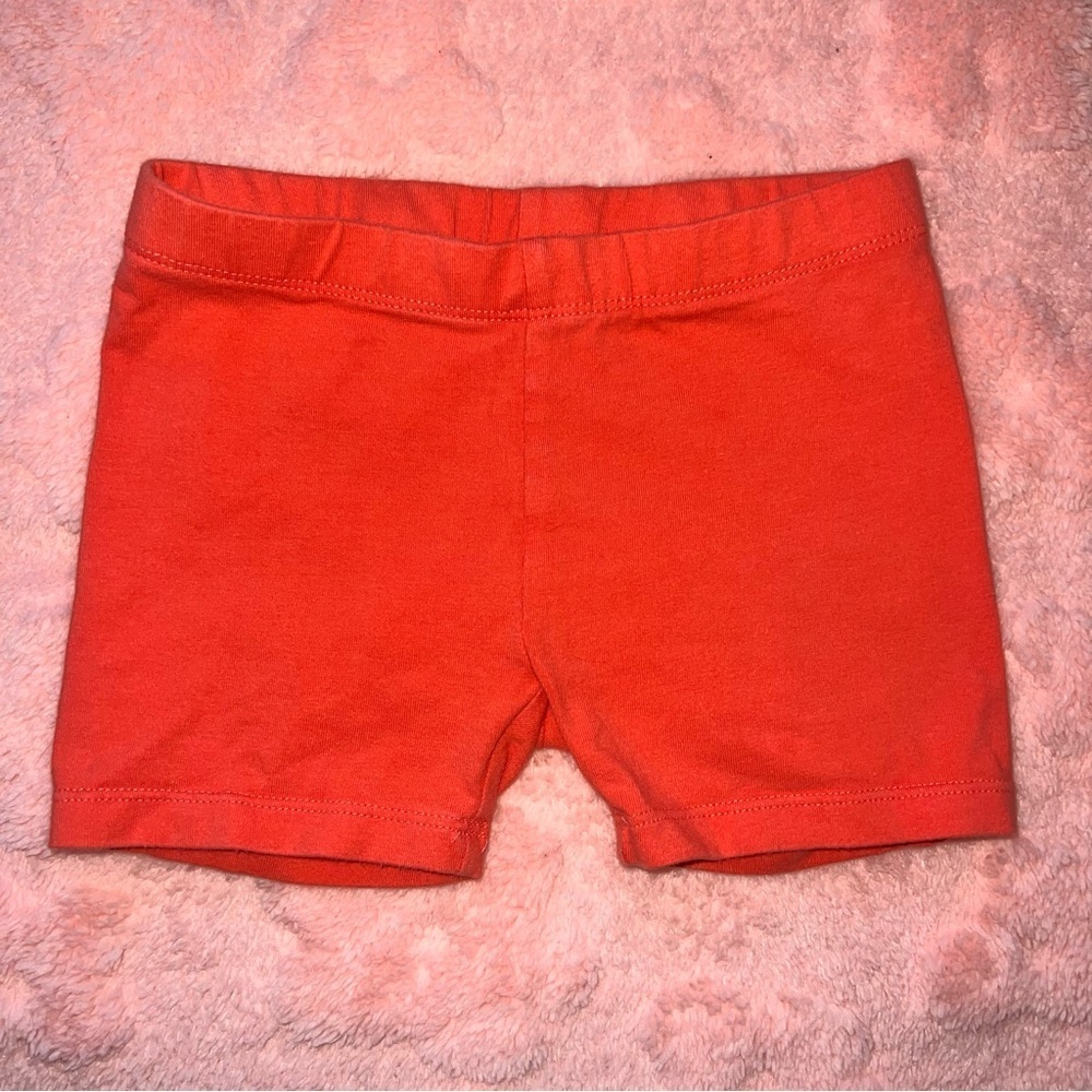Girls Size 4/5 Member’s Mark Pink Stretch Athletic Cartwheel Play Shorts